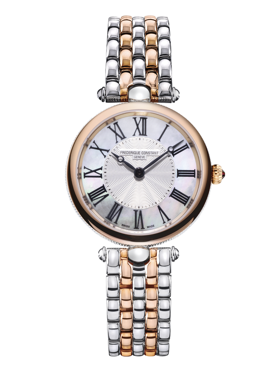 Classics Art Deco Round Watch FC-200MPW2AR2B | Frederique Constant
